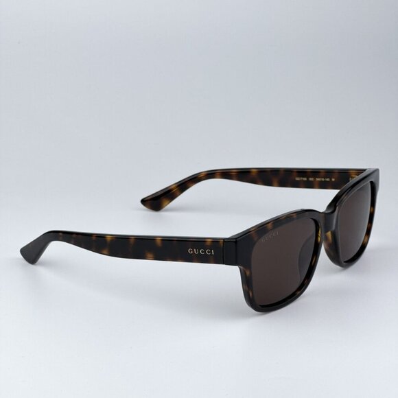 Gucci GG1716S 002 BRAND NEW Sunglasses Havana Brown Square Unisex main image 8